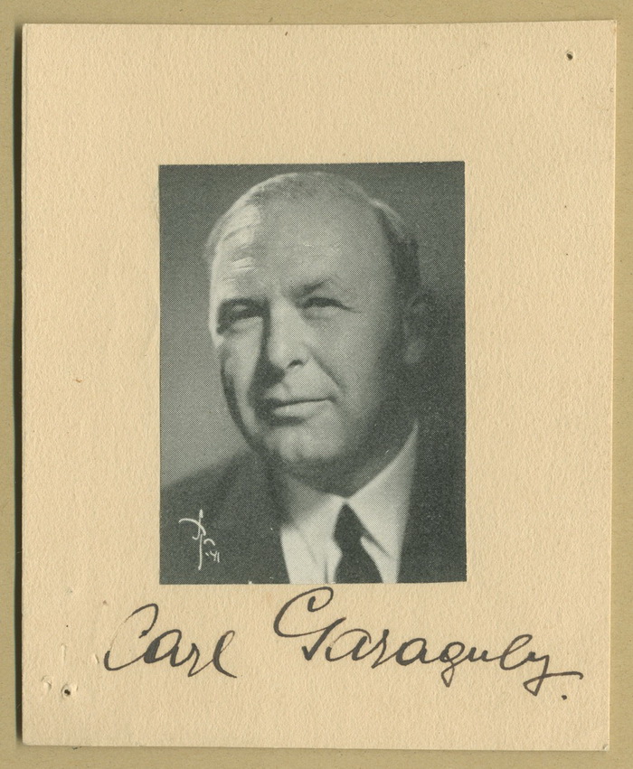 本命ギフト Carl von Garaguly (1900-1984) - Violinist and conductor 彫刻・オブジェ